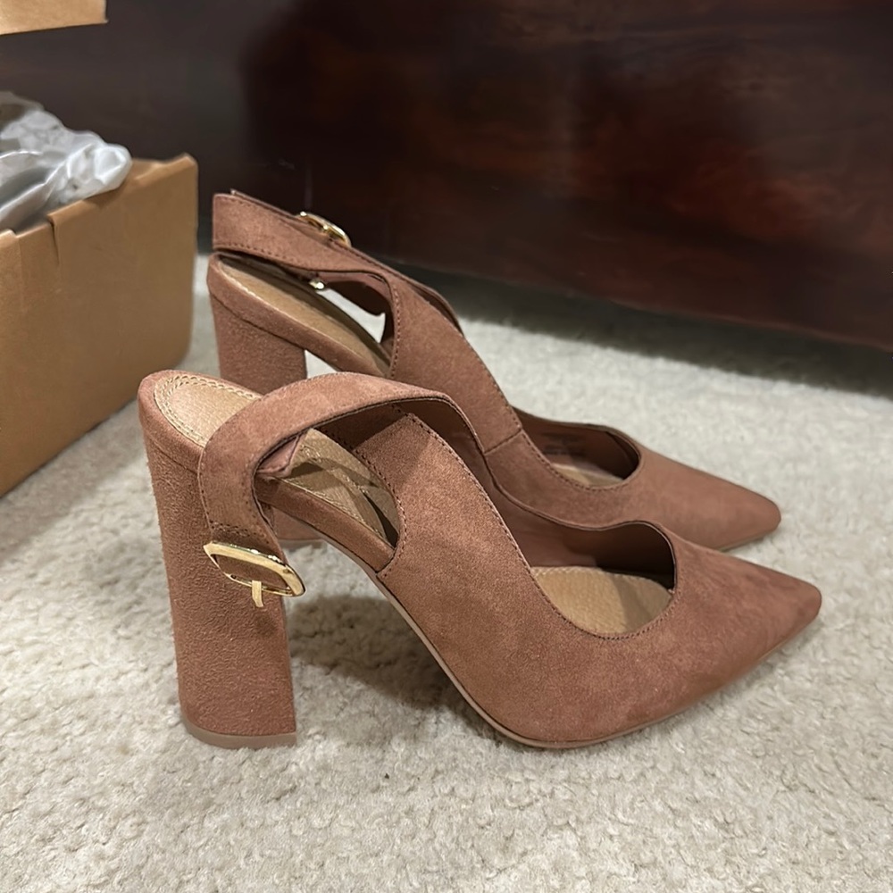 Brand new ASOS suede pumps